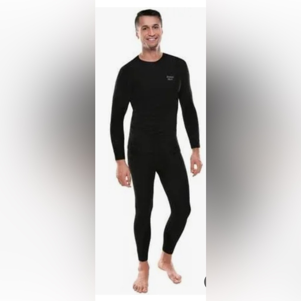 🌸. #1930-63.    Black Undershirt with Moisture-Wicking Stretch